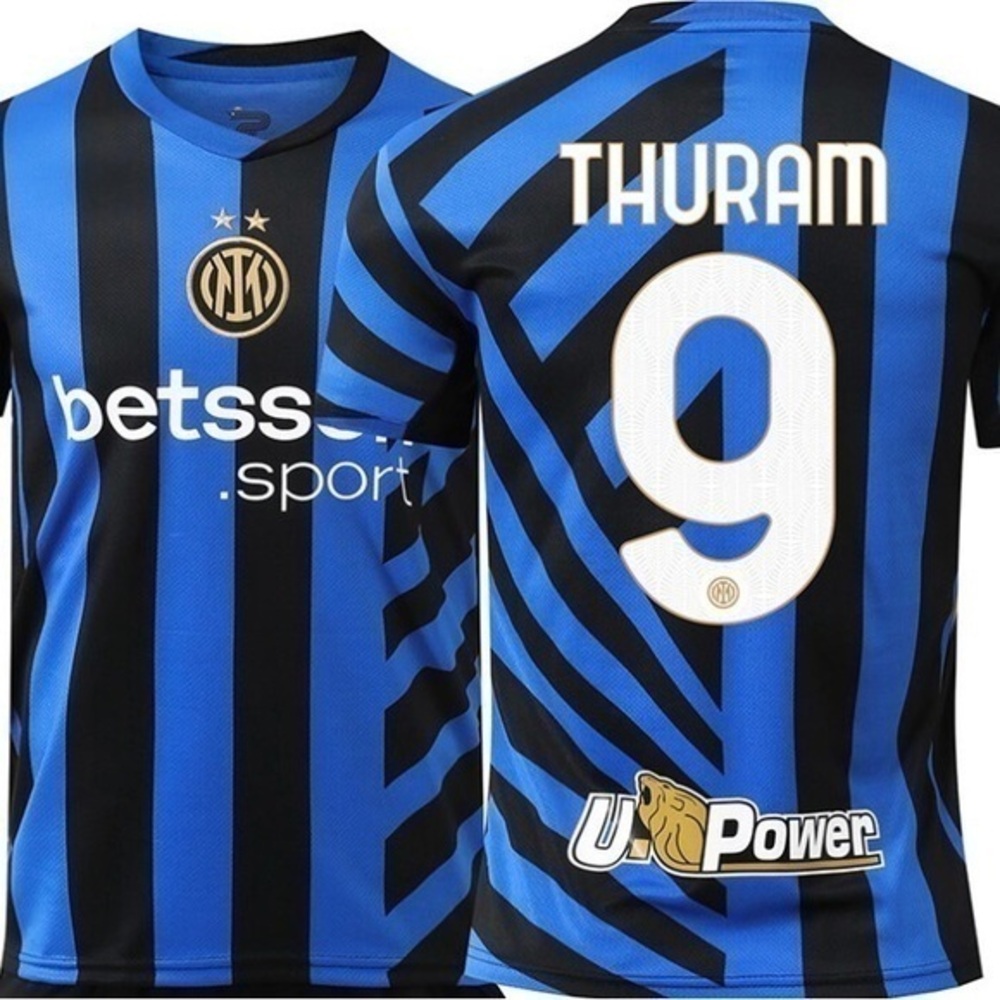 inter thuram soccer jersey